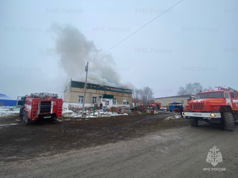 Ликвидирован пожар в доме культуры  Черепановского района