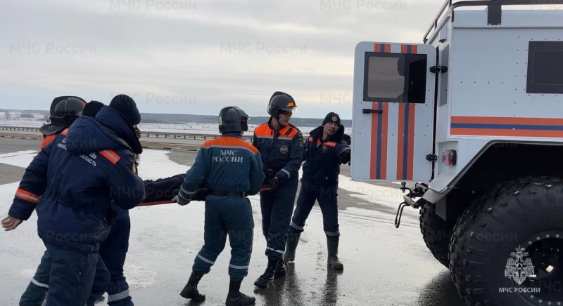 В Новосибирской области прошли межведомственные учения по ликвидации последствий снежных заносов на дорогах