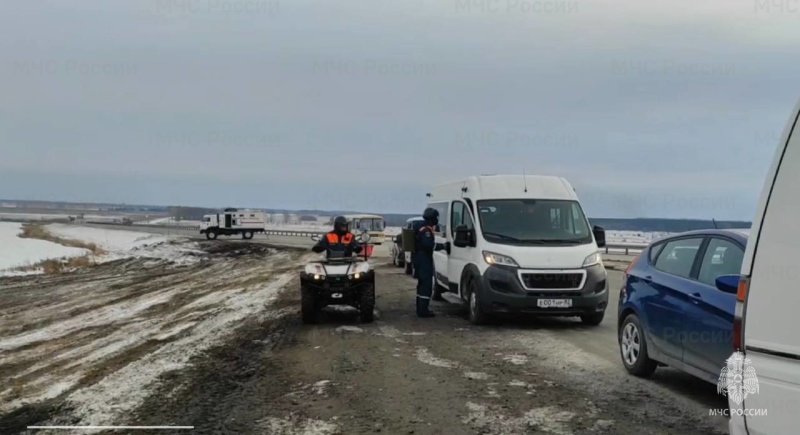 В Новосибирской области прошли межведомственные учения по ликвидации последствий снежных заносов на дорогах