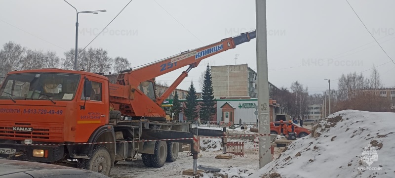 Теплоснабжение в г. Бердск восстановлено